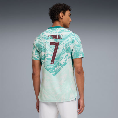 Cristiano Ronaldo Portugal National Team 2026 Away On-Field Jersey - White