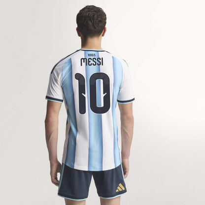 Lionel Messi Argentina National Team 2026 Home On-Field Jersey - White