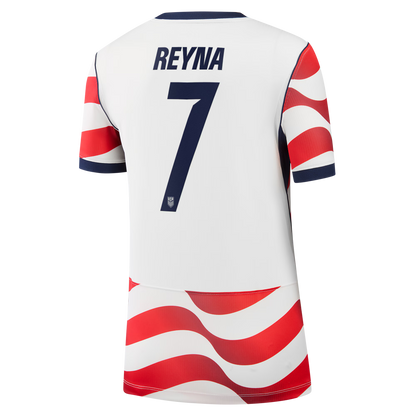 Giovanni Reyna USMNT Women's 2026 Home Stadium Replica Jersey - White