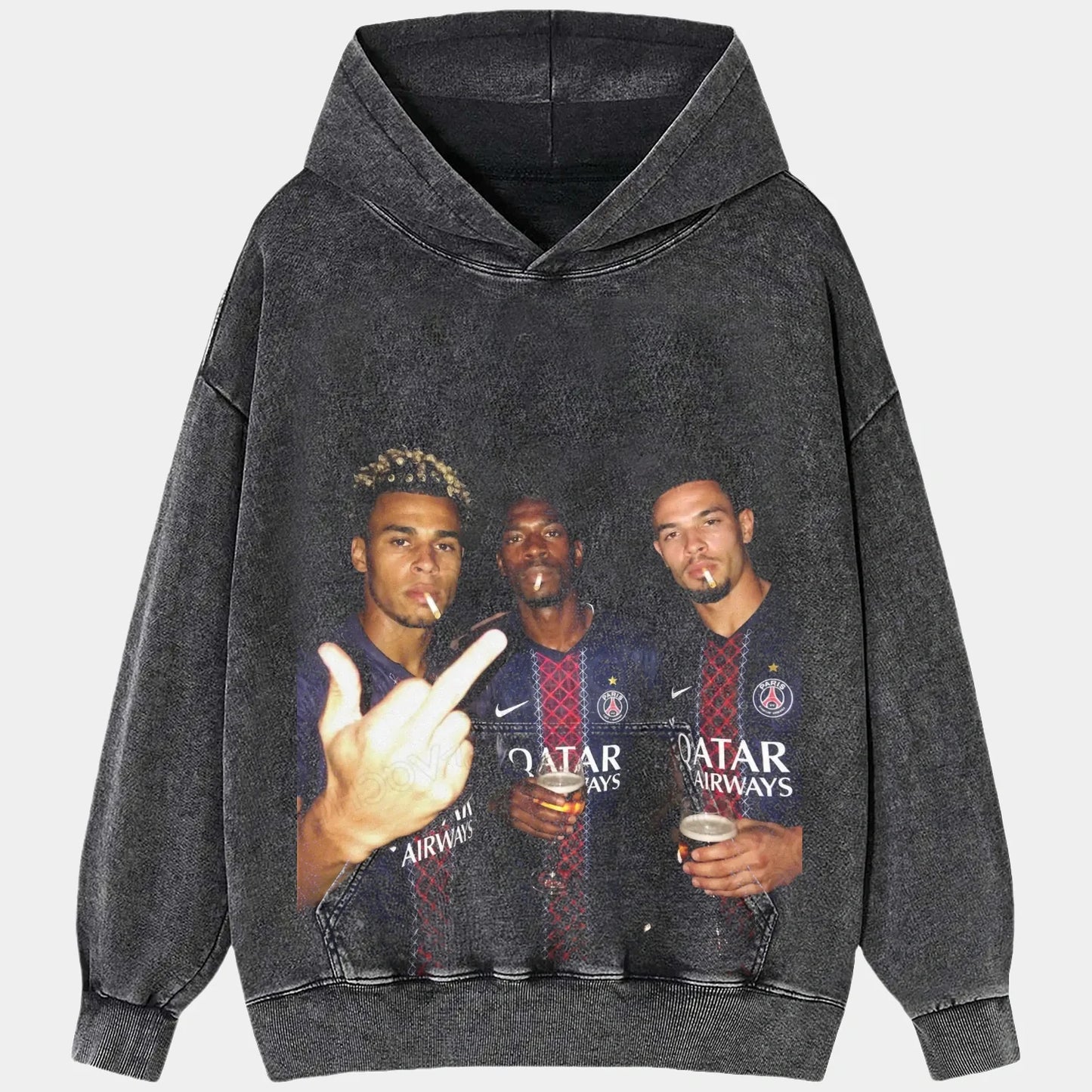 Désiré Doué&Ousmane Dembélé&Warren Zaïre-Emery 2026 Tee 1