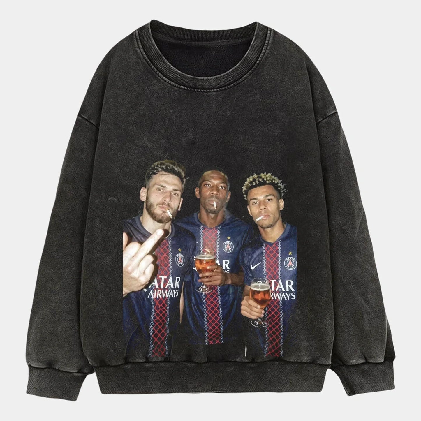 Khvicha Kvaratskhelia&Ousmane Dembélé&Désiré Doué 2026 Tee 1