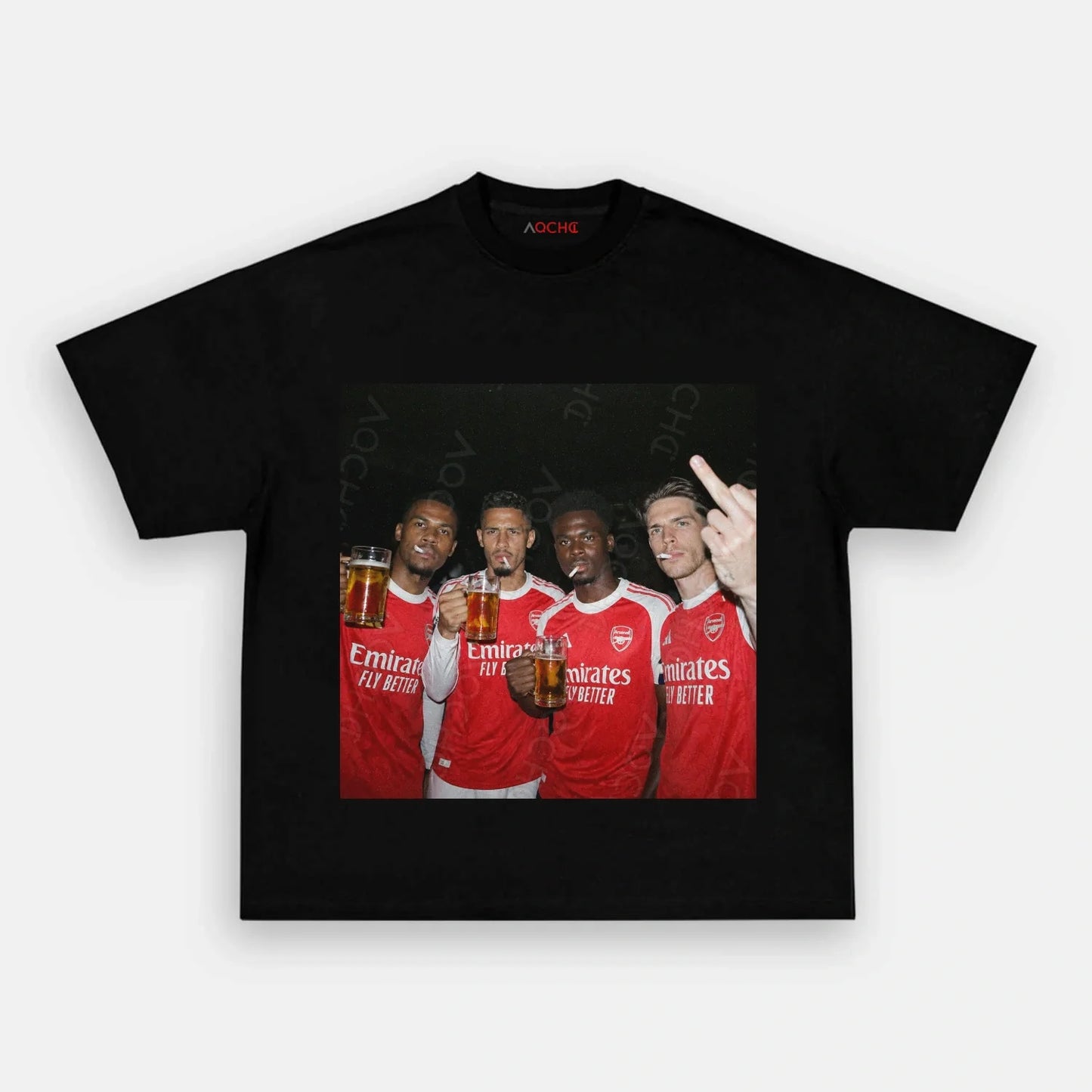 Gabriel Magalhães&William Saliba&Bukayo Saka&Declan Rice Tee 2