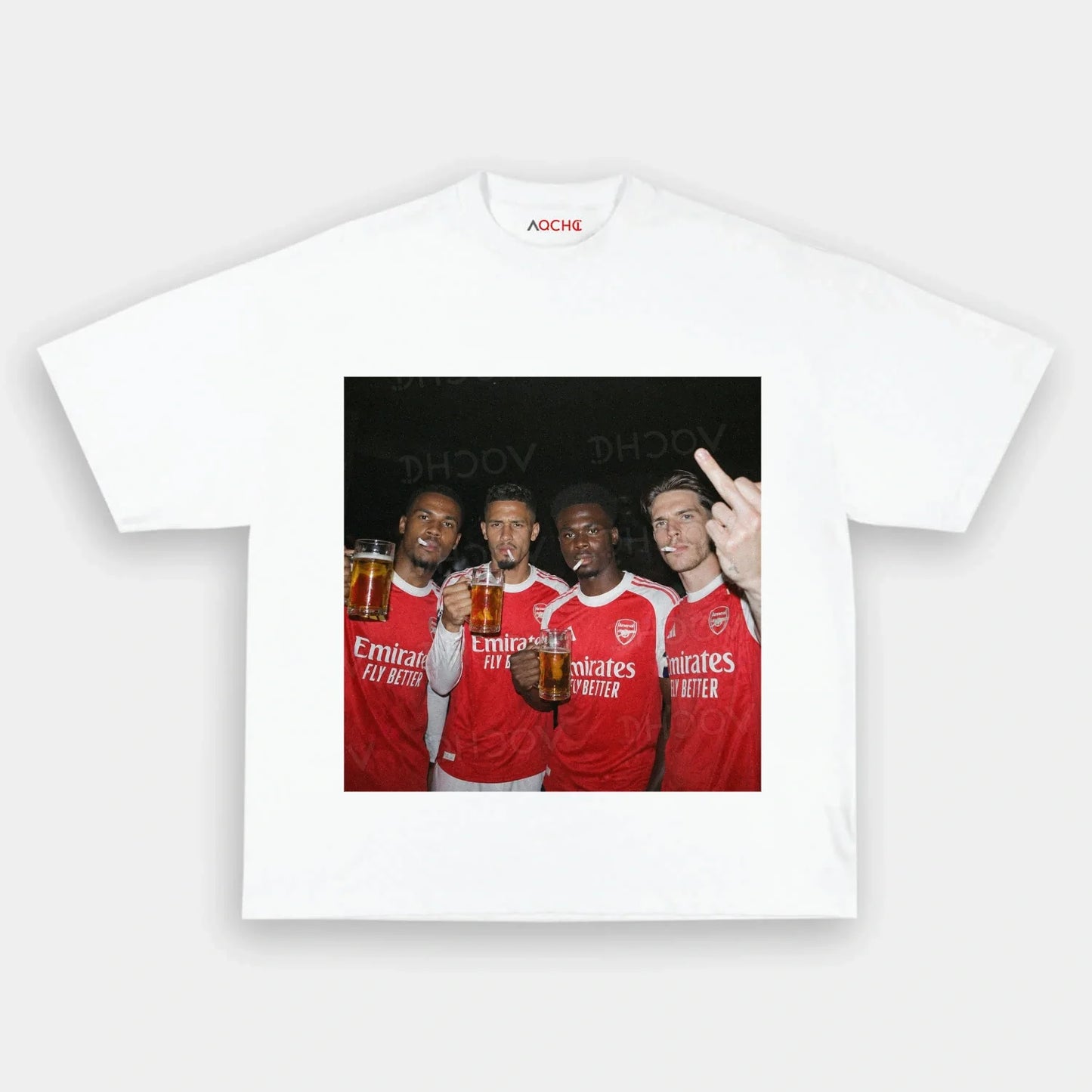 Gabriel Magalhães&William Saliba&Bukayo Saka&Declan Rice Tee 2