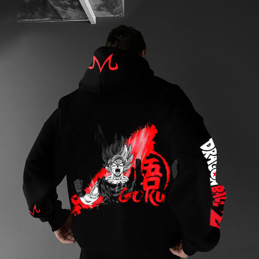 Unisex Anime Graphic Streetwear Vintage Hoodie
