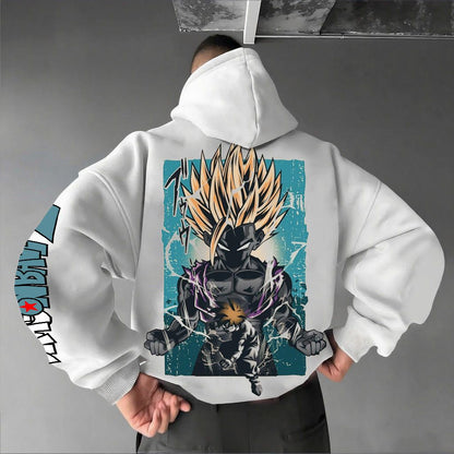 Unisex Anime Graphic Streetwear Hoodie