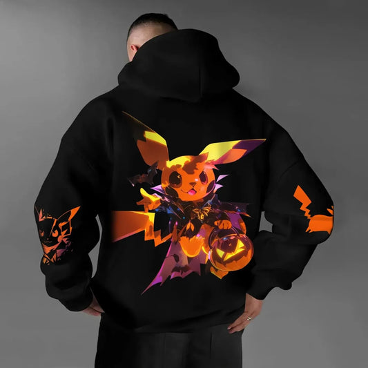 Pokémon Unisex Anime Halloween Pikachu Hoodie