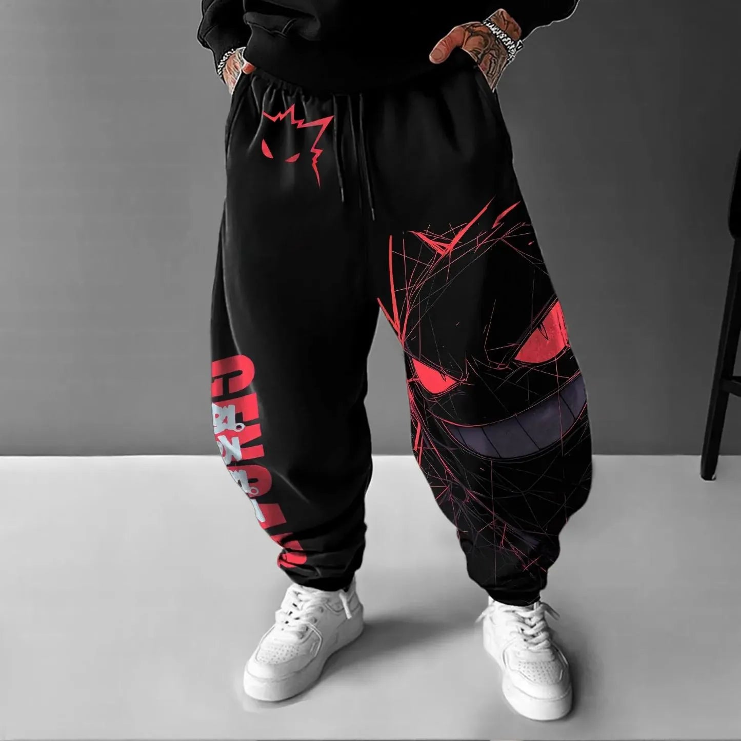 Pokémon Unisex Anime  Gengar Pants