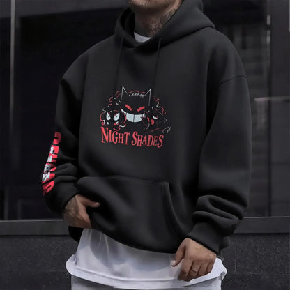 Pokémon Unisex Anime Gengar Hoodie