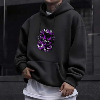 Pokémon Unisex Anime Gengar Hoodie