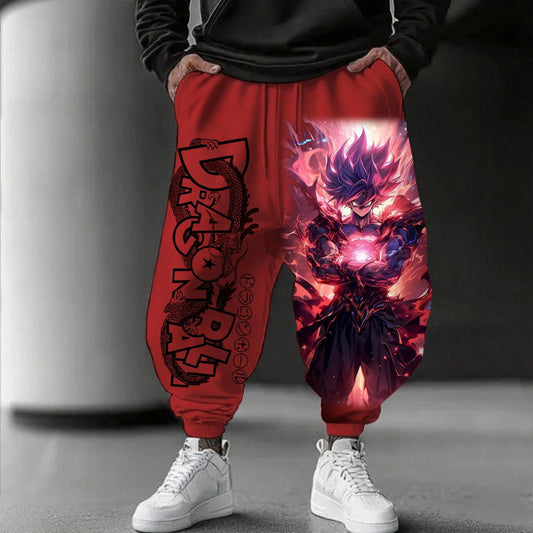 Unisex Casual Anime Streetwear Pants