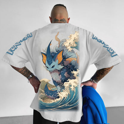 Pokémon Unisex Anime Inspired Vintage T-Shirt
