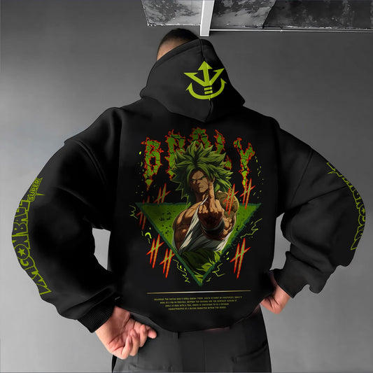 Unisex Anime Graphic Streetwear Hoodie