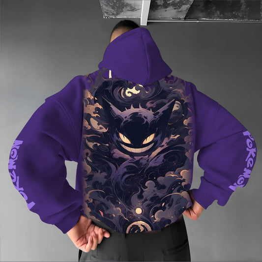 Pokémon Unisex Anime Graphic Streetwear Vintage Hoodie