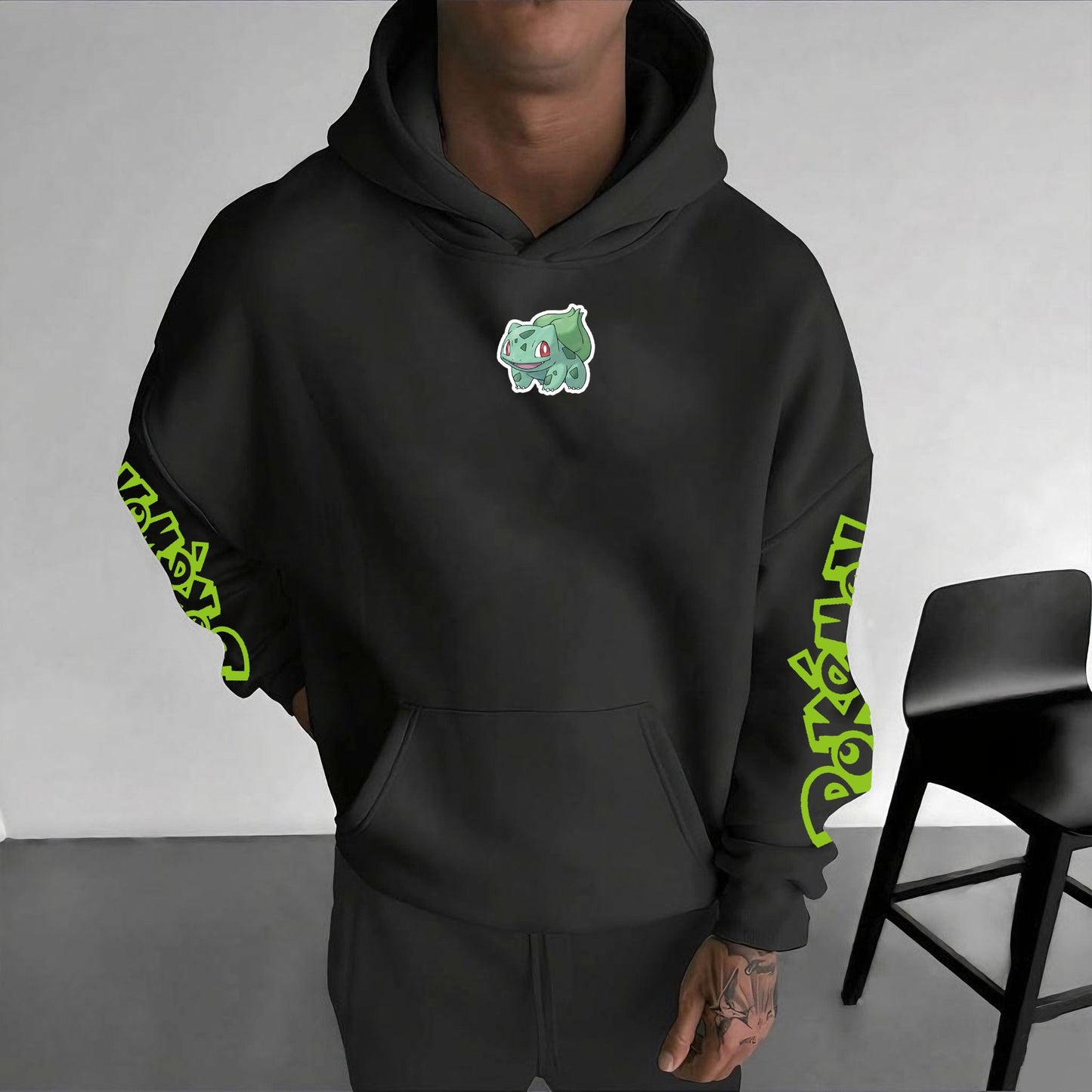 Pokémon Unisex Anime Graphic Streetwear Vintage Hoodie