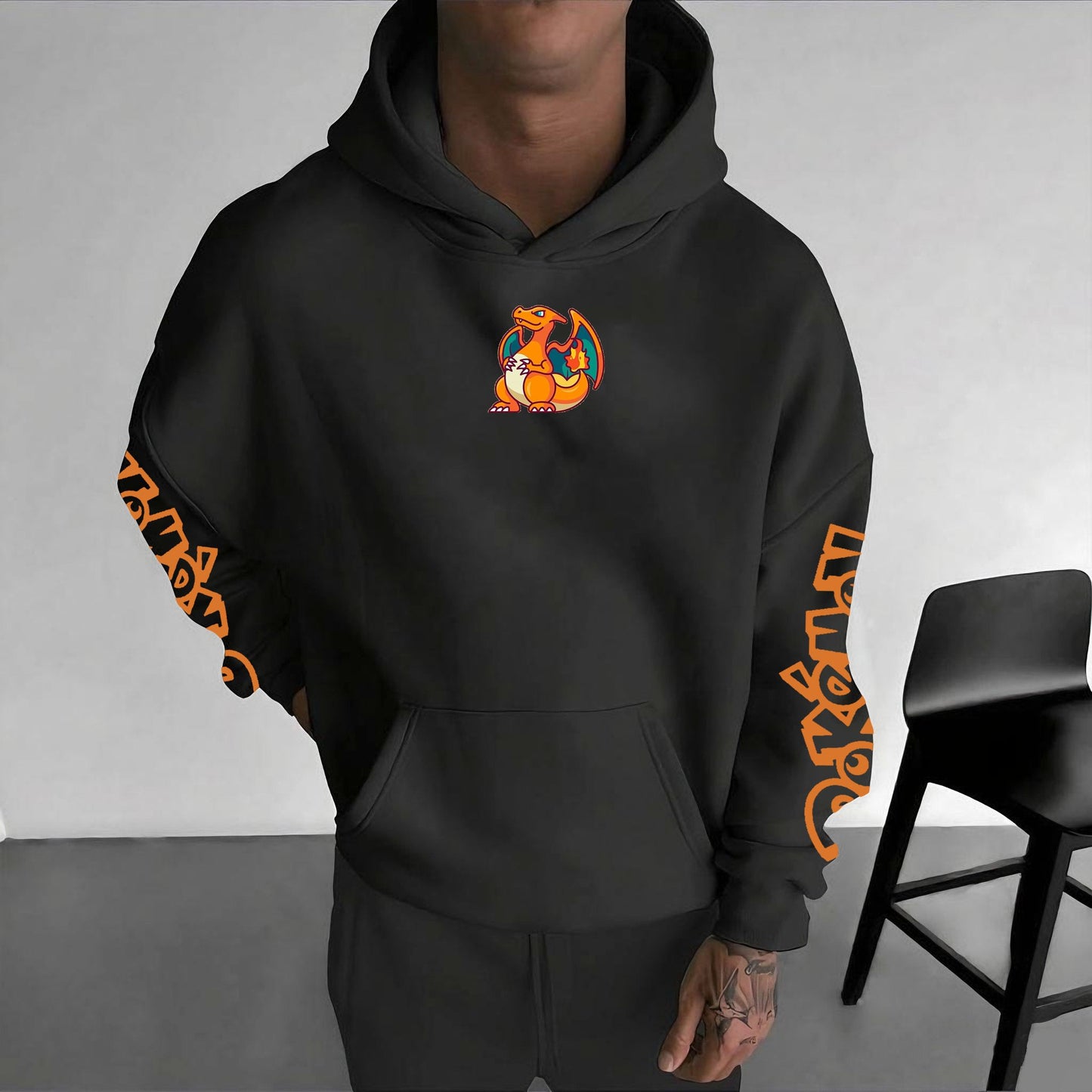 Pokémon Unisex Anime Graphic Streetwear Vintage Hoodie