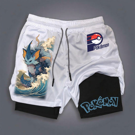 Pokémon Unisex Casual Anime Streetwear Shorts