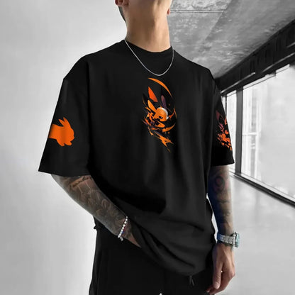Pokémon Unisex Anime Halloween Pikachu T-shirt