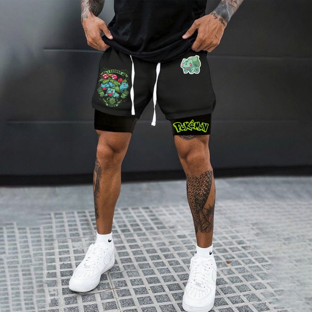 Pokémon Unisex Casual Anime Streetwear Shorts