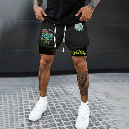 Pokémon Unisex Casual Anime Streetwear Shorts