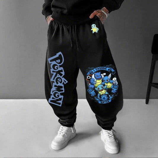 Pokémon Unisex  Casual Anime Streetwear Pants