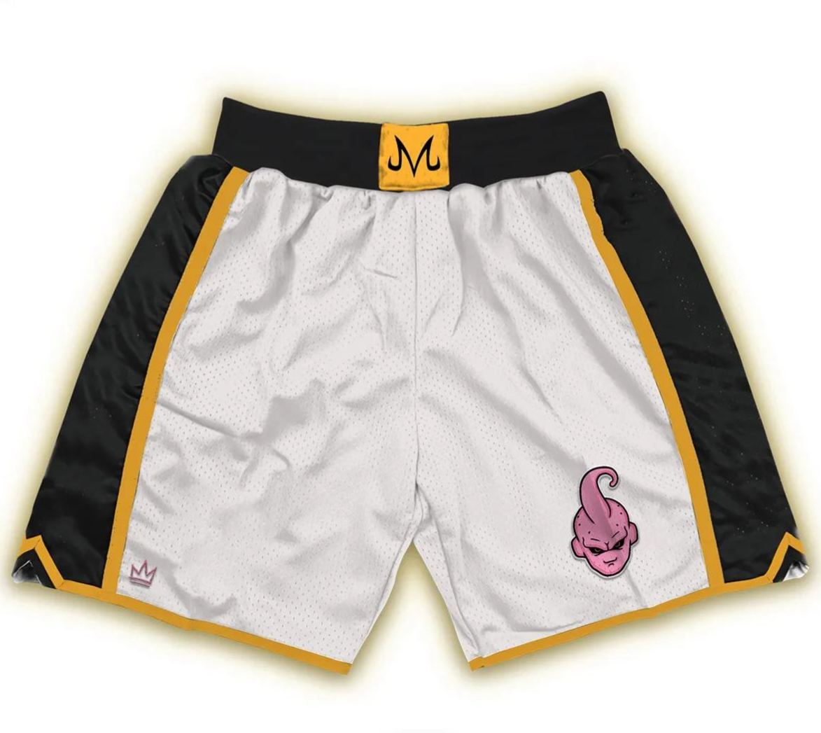 Kid Buu   Retro Shorts (white colorway)