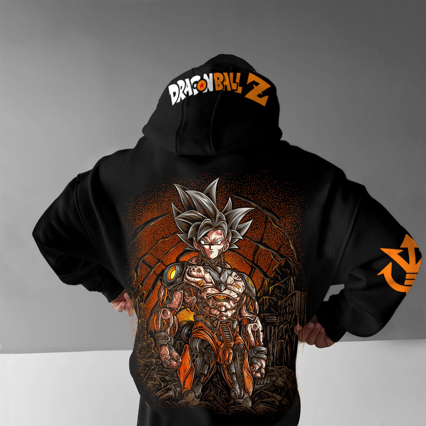 Unisex Anime Print  Casual Oversized Hoodie