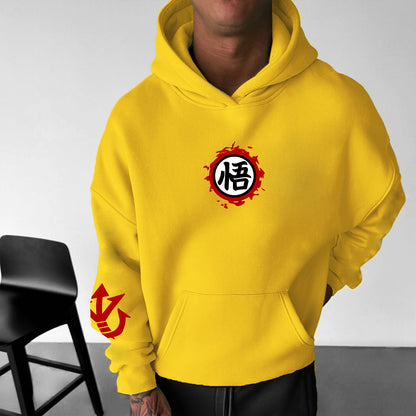 Unisex Anime Print  Casual Oversized Hoodie