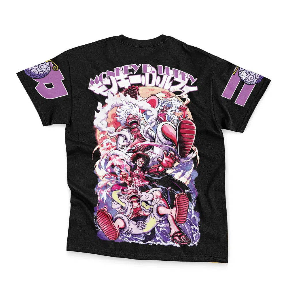 Monkey D. Luffy Gear 5th V4   Streetwear T-Shirt