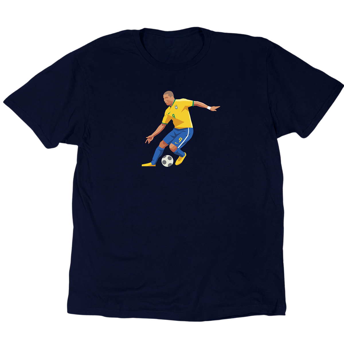 Icons Illustrated Ronaldo Luís Nazário de Lima T-Shirt