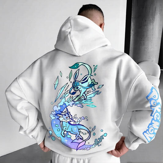 Pokémon Unisex Anime Eevee Hoodie