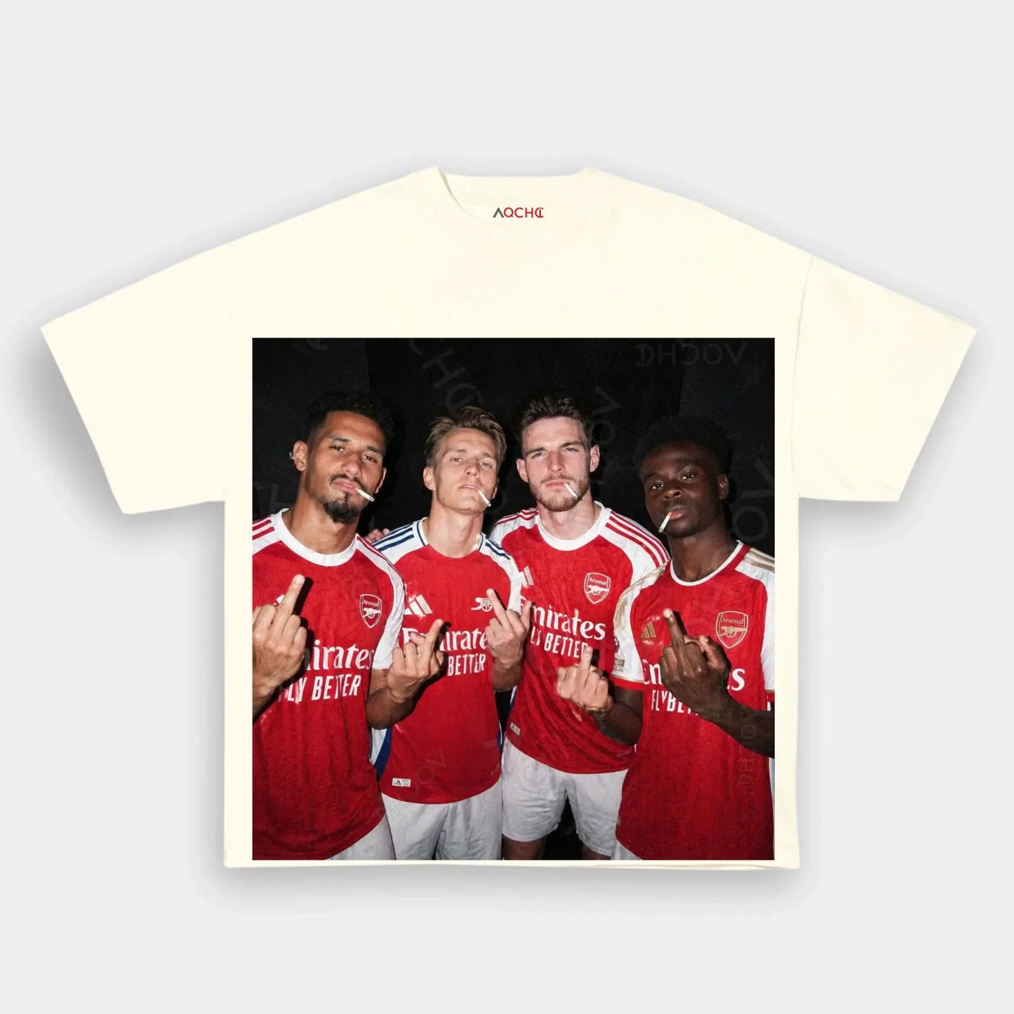 William Saliba ＆ Martin Odegaard ＆ Declan Rice ＆ Bukayo Saka Tee 2.0