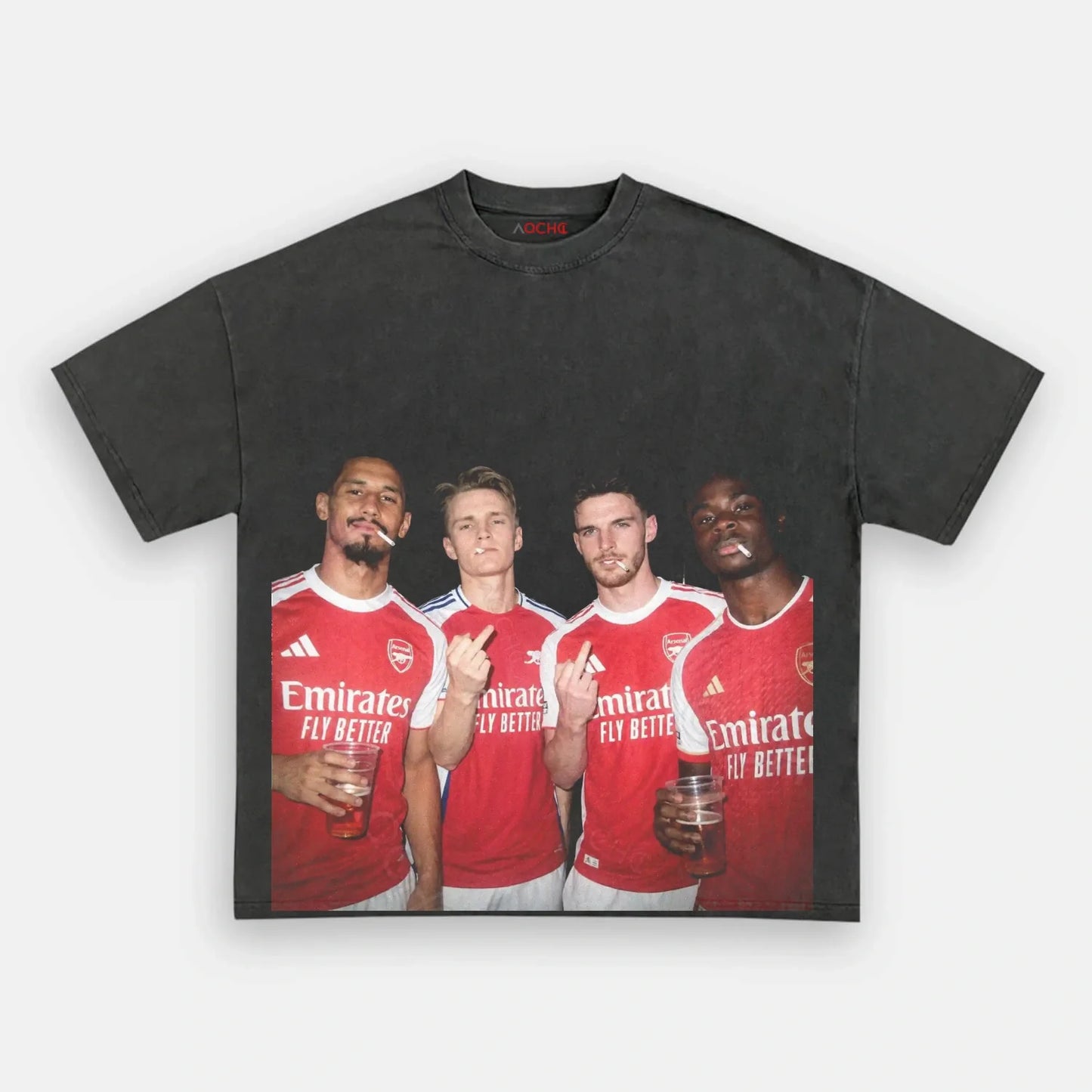 William Saliba ＆ Martin Odegaard ＆ Declan Rice ＆ Bukayo Saka Tee 3.0