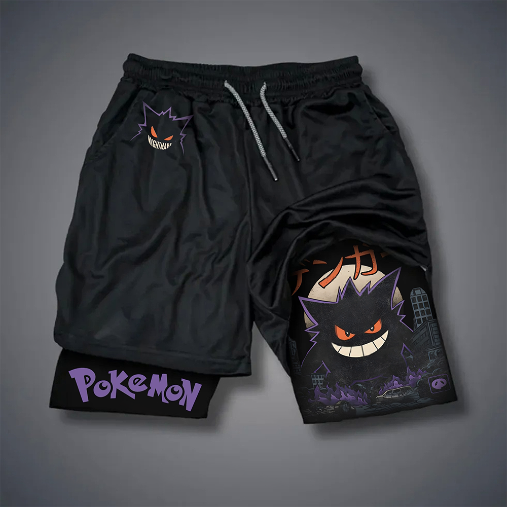 Pokémon Unisex   Casual Anime Streetwear Shorts