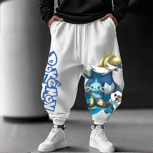 Pokémon Unisex  Casual Anime Streetwear Pants