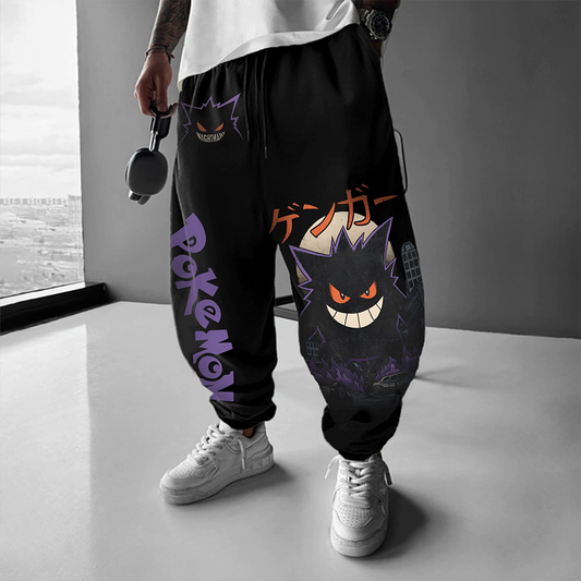 Pokémon Unisex  Casual Anime Streetwear Pants