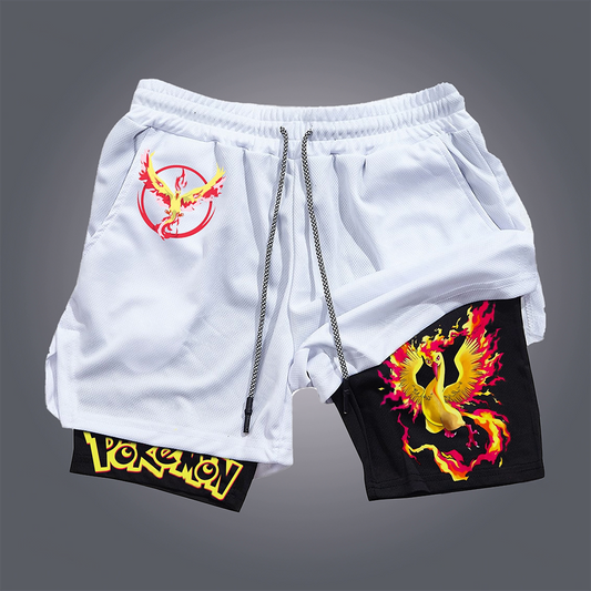 Pokémon Unisex   Casual Anime Streetwear Shorts