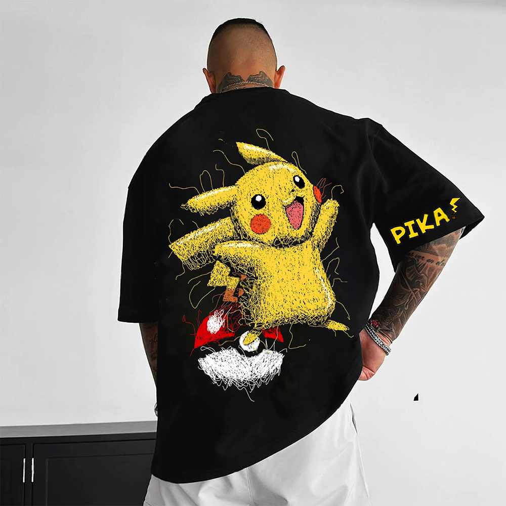 Pokémon Unisex  Anime Inspired Vintage T-Shirt