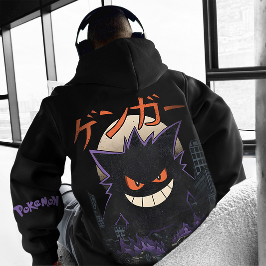 Pokémon Unisex Anime Graphic Streetwear Vintage Hoodie