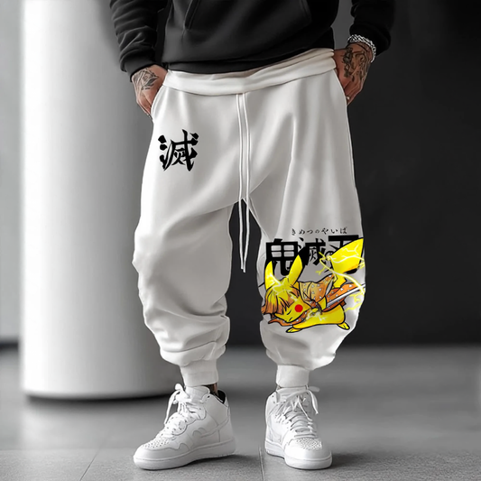 Pokémon Unisex  Casual Anime Streetwear Pants