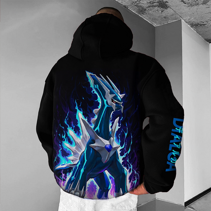 Pokémon Unisex Anime Graphic Streetwear Vintage Hoodie