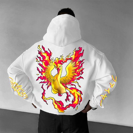 Pokémon Unisex Anime Graphic Streetwear Vintage Hoodie