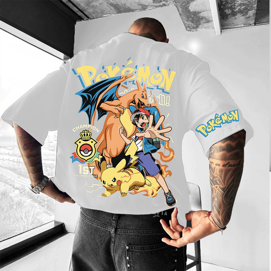 Pokémon Unisex  Anime Inspired Vintage T-Shirt
