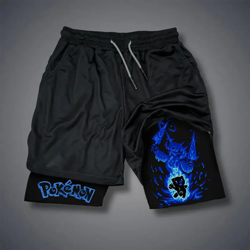 Pokémon Unisex   Casual Anime Streetwear Shorts